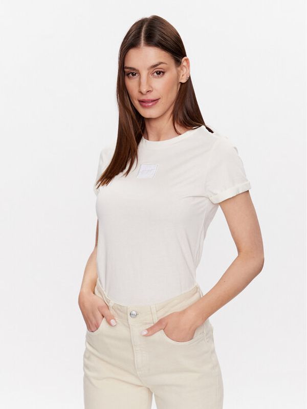 Hugo Hugo Тишърт 50479489 Бежов Slim Fit