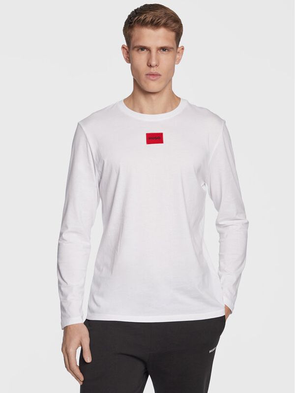 Hugo Hugo Тишърт 50482095 Бял Regular Fit