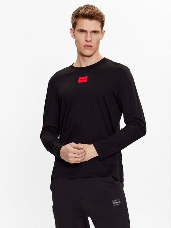 Hugo Hugo Тишърт 50482095 Черен Regular Fit