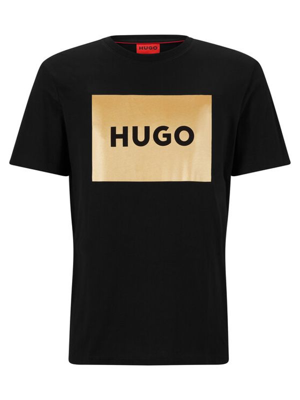 Hugo Hugo Тишърт 50484783 Черен Regular Fit