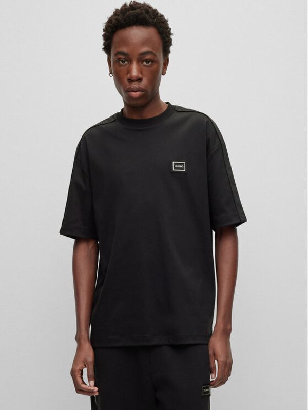 Hugo Hugo Тишърт 50485239 Черен Regular Fit