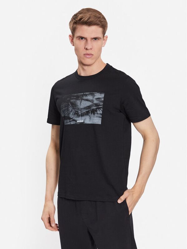 Hugo Hugo Тишърт 50488913 Черен Regular Fit
