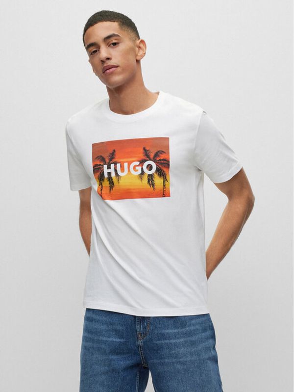 Hugo Hugo Тишърт 50488952 Бял