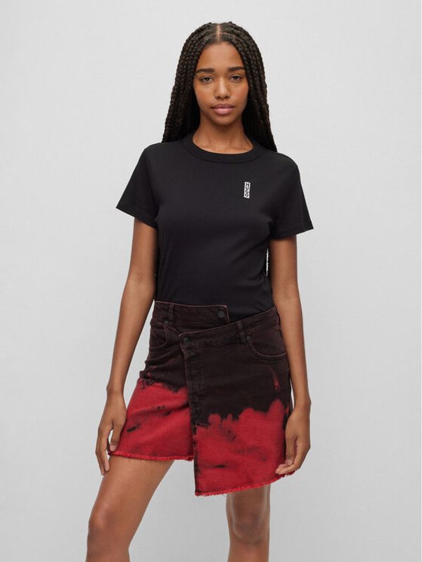 Hugo Hugo Тишърт 50495095 Черен Regular Fit