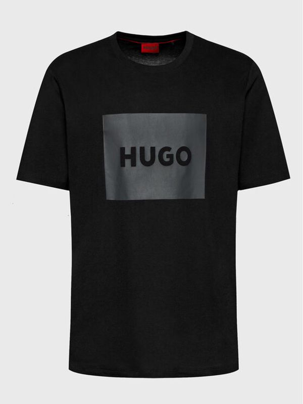 Hugo Hugo Тишърт Dulive222 50467952 Черен Regular Fit