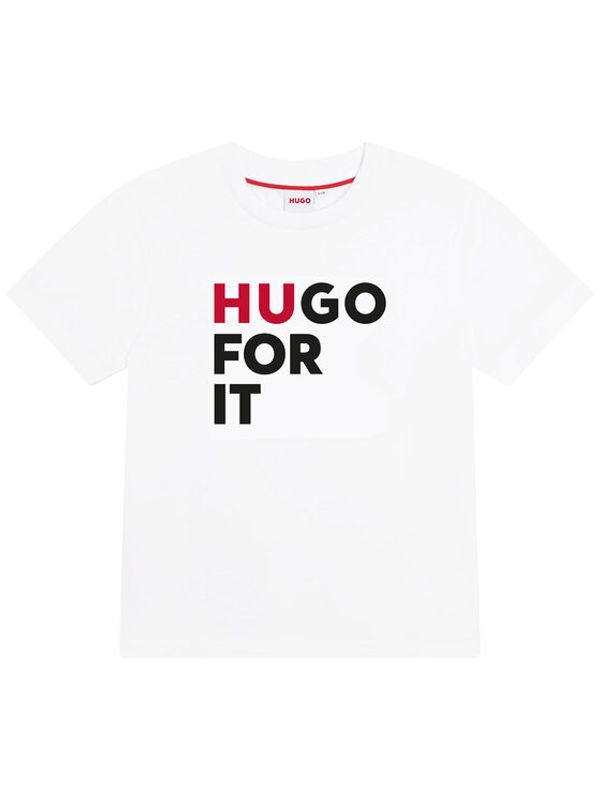 Hugo Hugo Тишърт G25108 D Бял Regular Fit