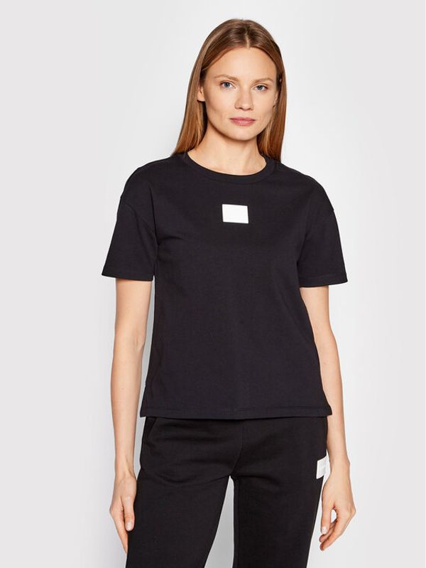 Hugo Hugo Тишърт The Boxy Tee 12 50467457 Черен Boxy Fit