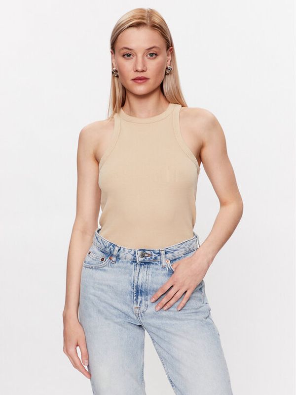 Hugo Hugo топ 50478532 Бежов Slim Fit