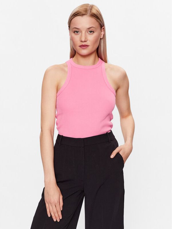 Hugo Hugo топ 50478532 Розов Slim Fit