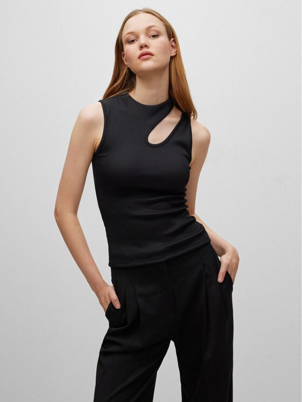 Hugo Hugo топ 50483146 Черен Slim Fit