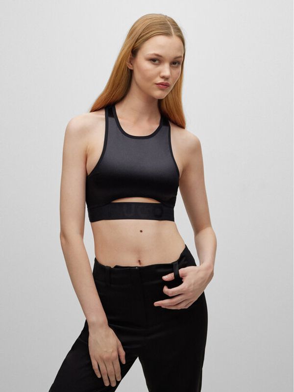 Hugo Hugo топ 50483533 Черен Extra Slim Fit