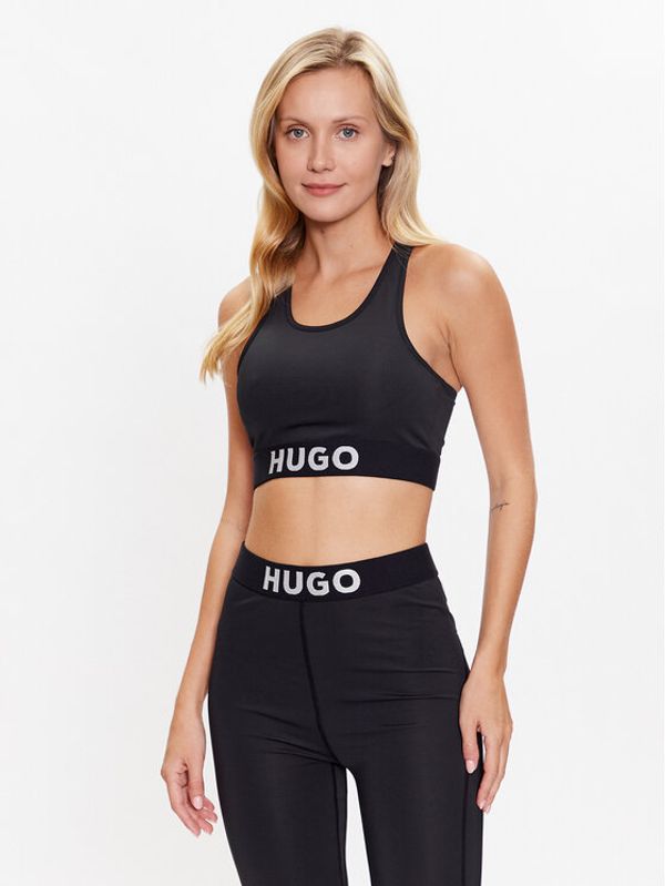 Hugo Hugo топ 50488441 Черен Extra Slim Fit