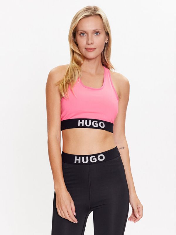 Hugo Hugo топ 50488441 Розов Extra Slim Fit