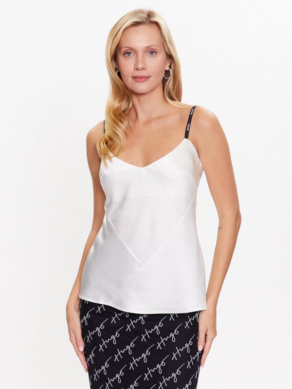 Hugo Hugo топ 50489208 Бежов Regular Fit