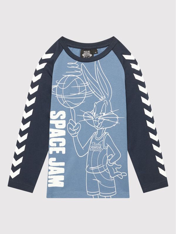 Hummel Hummel Блуза SPACE JAM 215871 Син Regular Fit