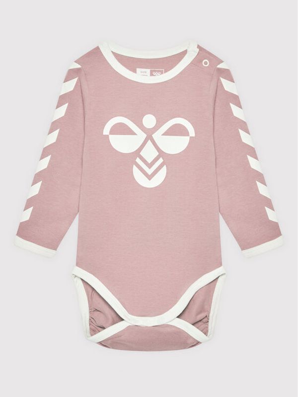Hummel Hummel Детско боди Flipper 213892 Розов Regular Fit
