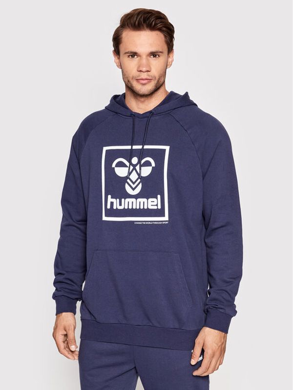 Hummel Hummel Суитшърт Isam 2.0 214333 Тъмносин Regular Fit