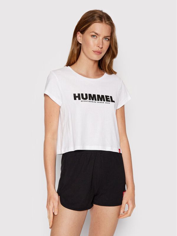 Hummel Hummel Тишърт Legacy 212560 Бял Relaxed Fit