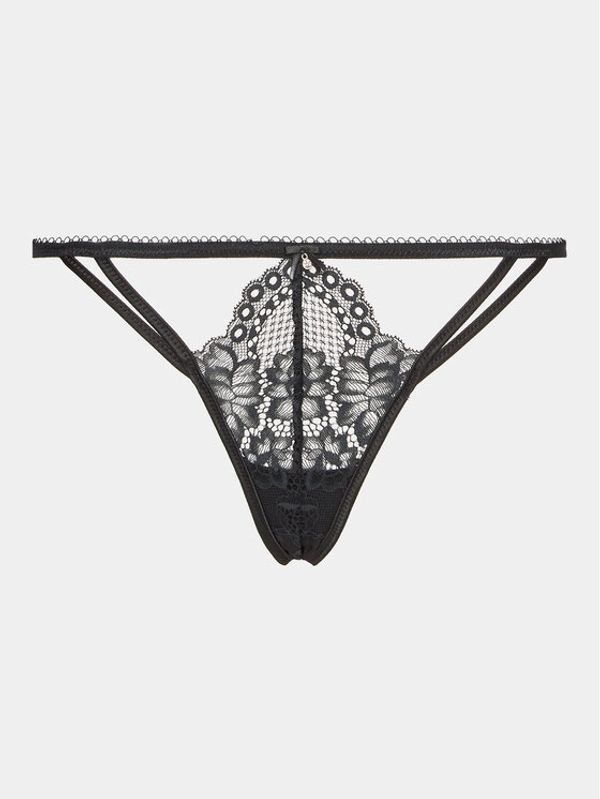 Hunkemöller Hunkemöller Бикини тип прашка Anna 139512 Черен