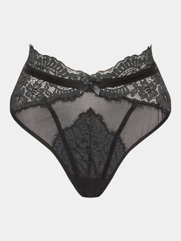 Hunkemöller Hunkemöller Бикини тип прашка Catrin 202217 Черен