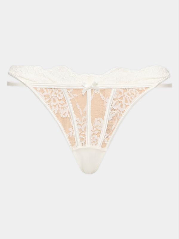 Hunkemöller Hunkemöller Бикини тип прашка Chlo 202098 Бял