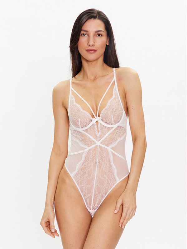 Hunkemöller Hunkemöller Боди Isabelle 200804 Бял