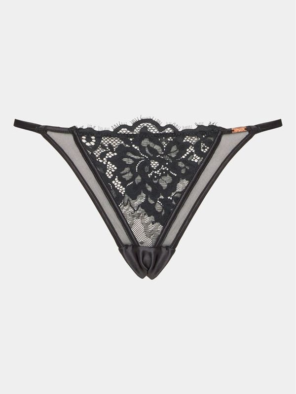 Hunkemöller Hunkemöller Дамски бикини тип бразилиана Jacqueline 202050 Черен