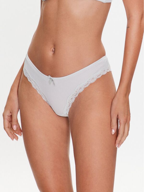 Hunkemöller Hunkemöller Дамски бикини тип бразилиана Lola 202083 Зелен