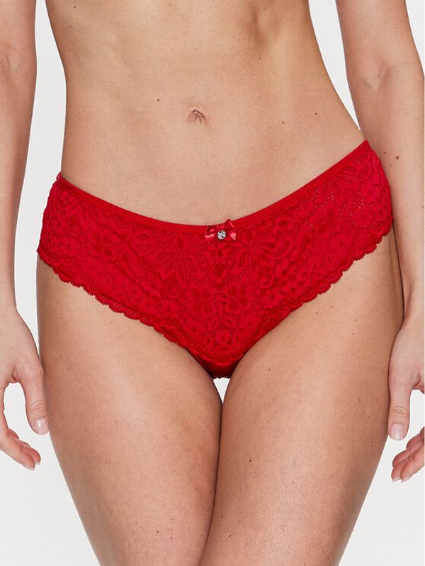 Hunkemöller Hunkemöller Дамски бикини тип бразилиана Rose 199962 Червен