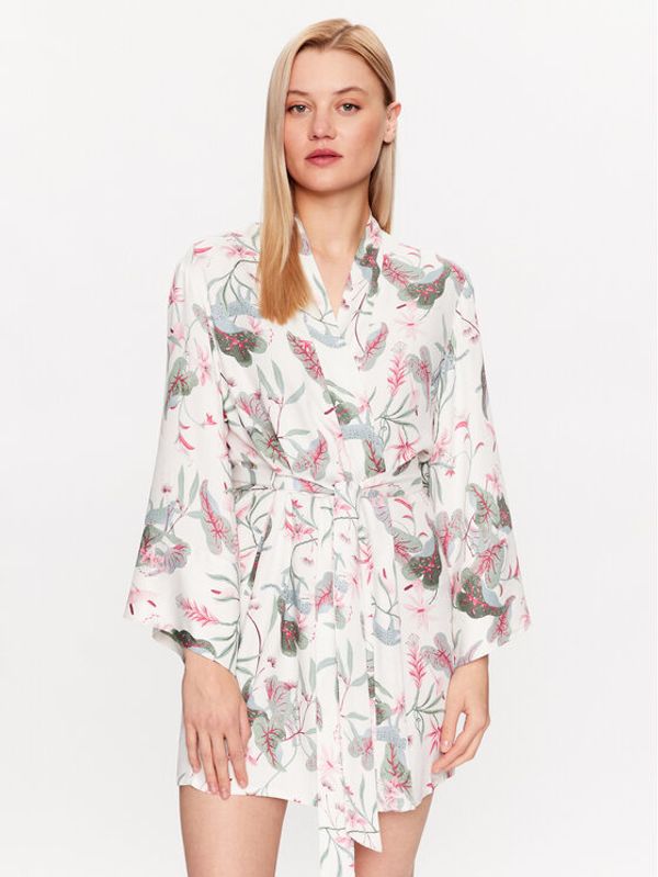 Hunkemöller Hunkemöller Халат Jungle 202340 Бял