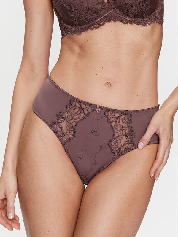 Hunkemöller Hunkemöller Класически дамски бикини Diva 201189 Кафяв