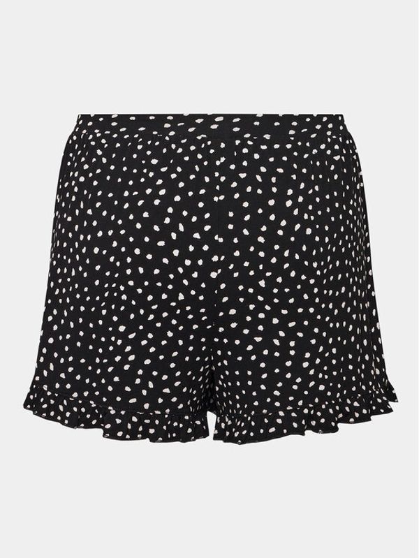 Hunkemöller Hunkemöller Пижамени шорти 203185 Черен Comfortable Fit