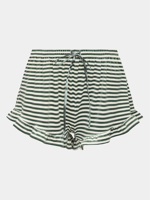 Hunkemöller Hunkemöller Пижамени шорти 203211 Зелен Comfortable Fit