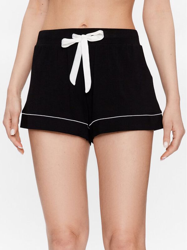 Hunkemöller Hunkemöller Пижамени шорти Essential 201756 Черен Basic Fit