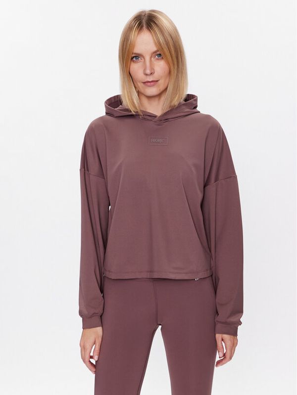 Hunkemöller Hunkemöller Суитшърт Flow Cross Back 201525 Кафяв Relaxed Fit