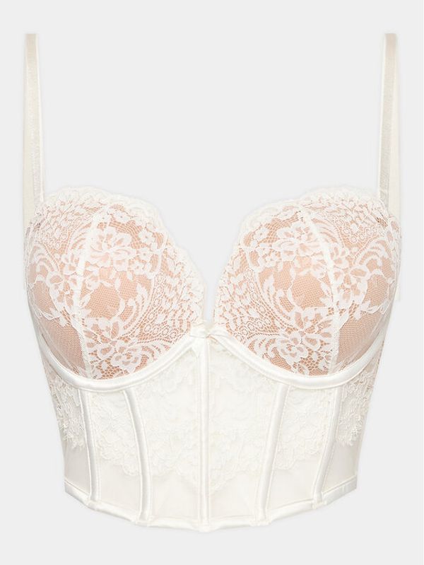 Hunkemöller Hunkemöller Сутиен push-up Chlo II 202095 Бял