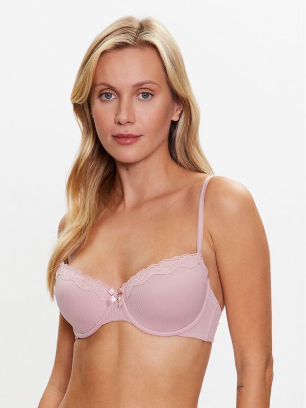 Hunkemöller Hunkemöller Сутиен push-up Lola 201227 Розов