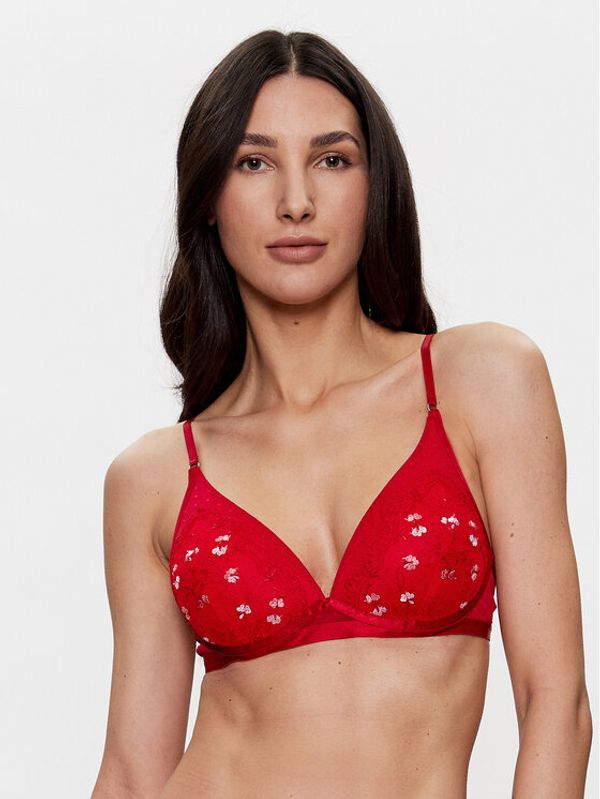 Hunkemöller Hunkemöller Сутиен push-up Violet 201067 Червен