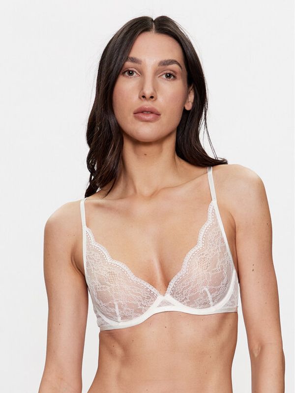Hunkemöller Hunkemöller Сутиен с банели Isabelle 192469 Бял