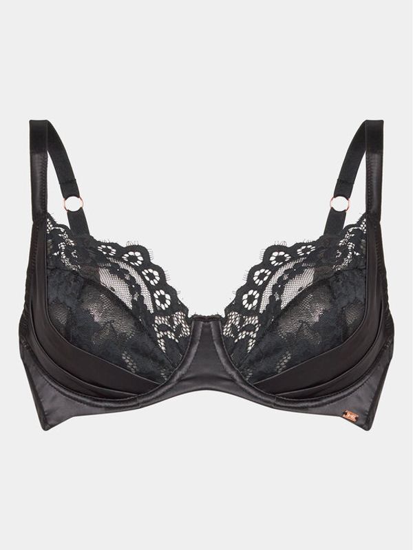 Hunkemöller Hunkemöller Сутиен с банели Jacqueline 202047 Черен
