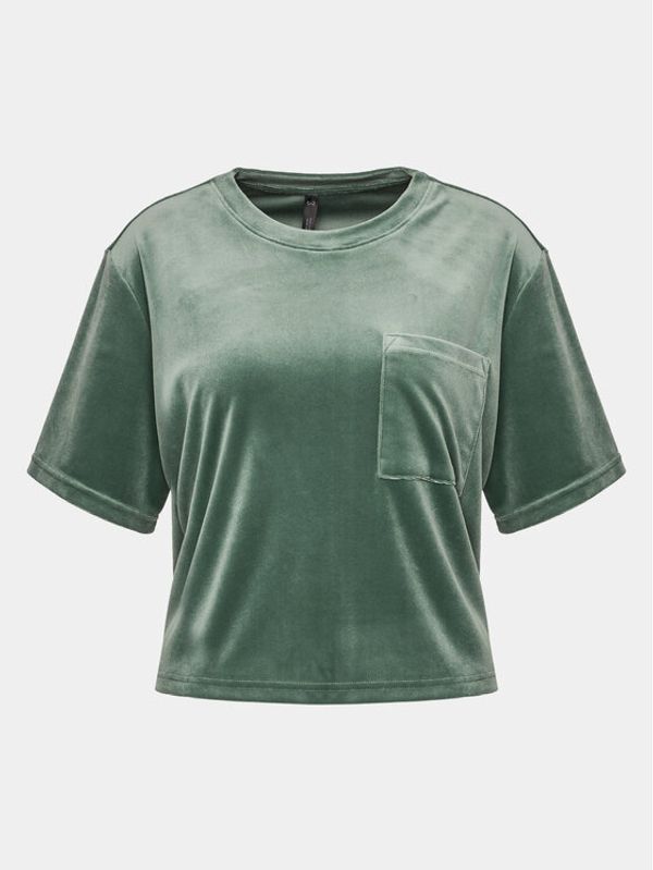 Hunkemöller Hunkemöller Тениска на пижама 203210 Зелен Comfortable Fit