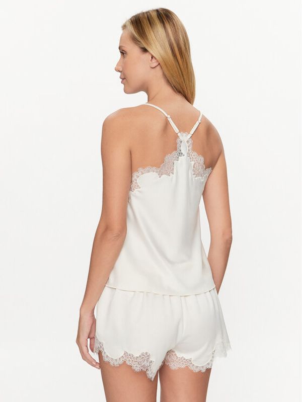 Hunkemöller Hunkemöller Тениска на пижама Sophia 202333 Бял Feminine Fit