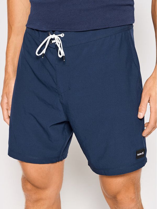 Hurley Hurley Плувни шорти Phantom O&O Solid 18'' MBS0011070 Тъмносин Regular Fit