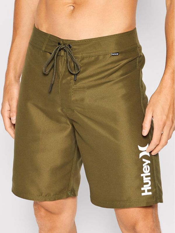 Hurley Hurley Плувни шорти Solids 20in AMBS22Q1O Зелен Regular Fit