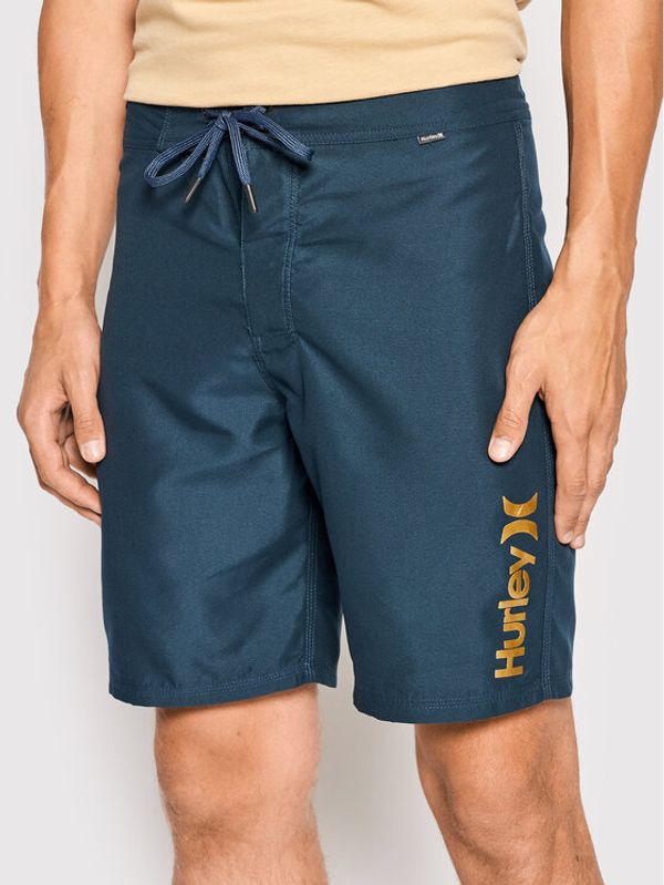 Hurley Hurley Плувни шорти Solids AMBS22Q1O Тъмносин Regular Fit