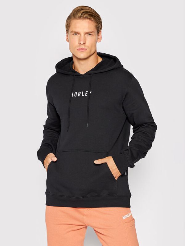 Hurley Hurley Суитшърт Bengal Fleece MFTEU00003 Черен Regular Fit