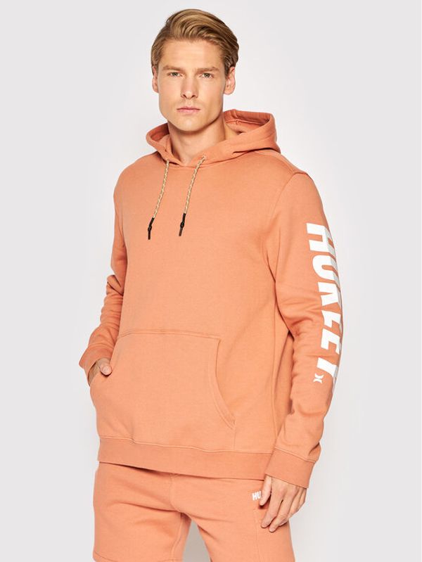 Hurley Hurley Суитшърт Explore Ranger MFT0010360 Оранжев Regular Fit