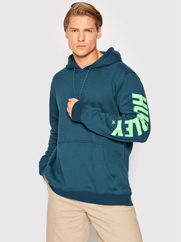 Hurley Hurley Суитшърт Explore Ranger MFT0010360 Син Regular Fit