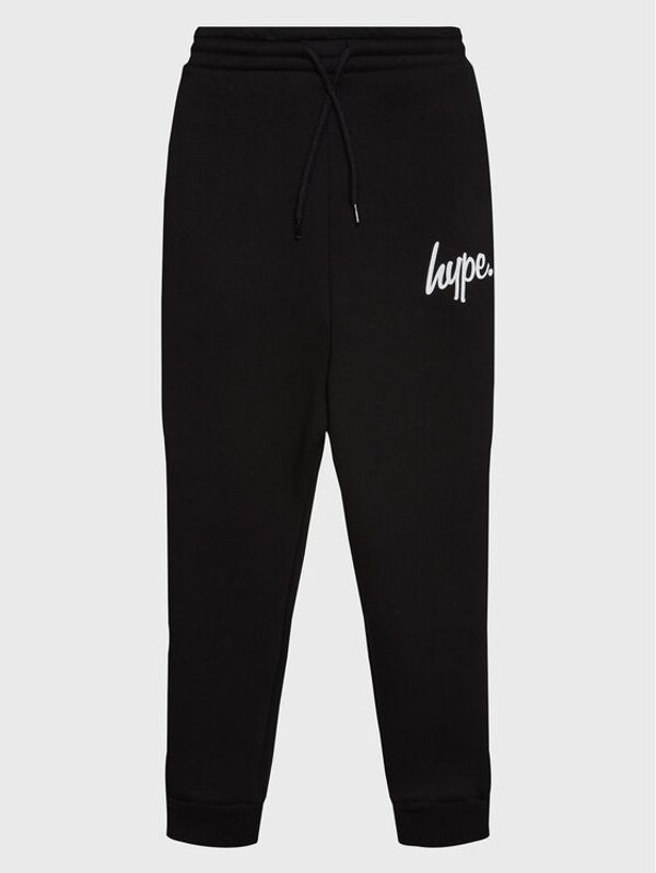 HYPE HYPE Долнище анцуг CORE21-095 Черен Regular Fit