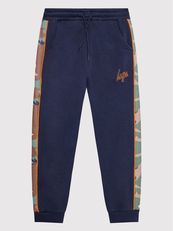 HYPE HYPE Долнище анцуг ZVLR-119 Тъмносин Regular Fit